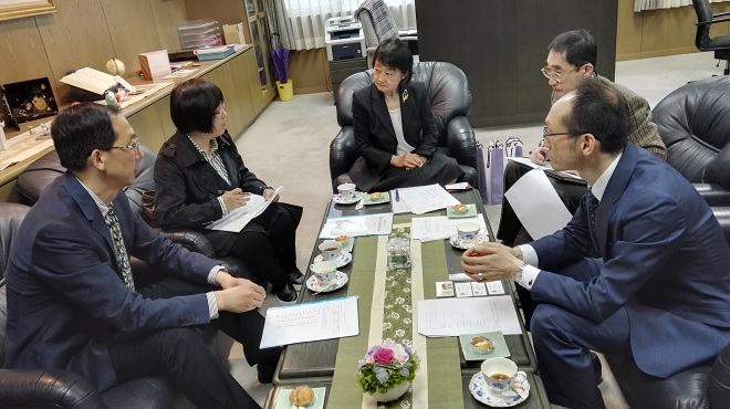 外國語學院代表團赴日本高校交流訪問