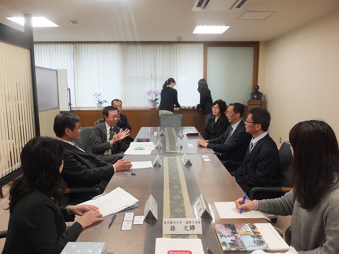 外國語學院代表團赴日本高校交流訪問